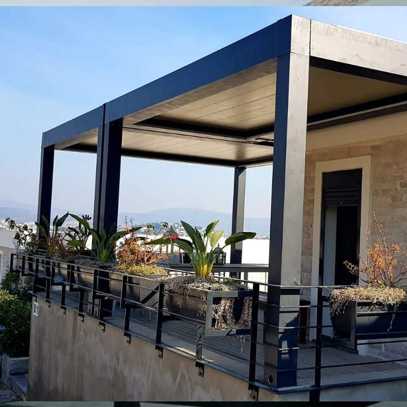 Bioklimatik Pergola Sistemleri-İzmir Gölgelendirme